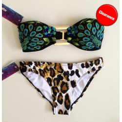 Aguaclara Camino Inka Bandeau Top and Bottom