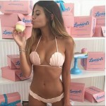 Lolli Scallop Bikini Bottom Pink Pearl