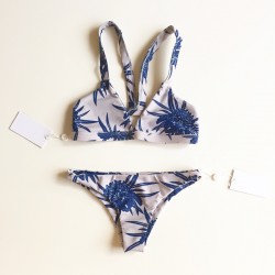 Mikoh Miyako Bikini Bottom Protea Costal Blue