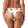 Montce Cream Cheetah Repeat Seamless Euro Bottom