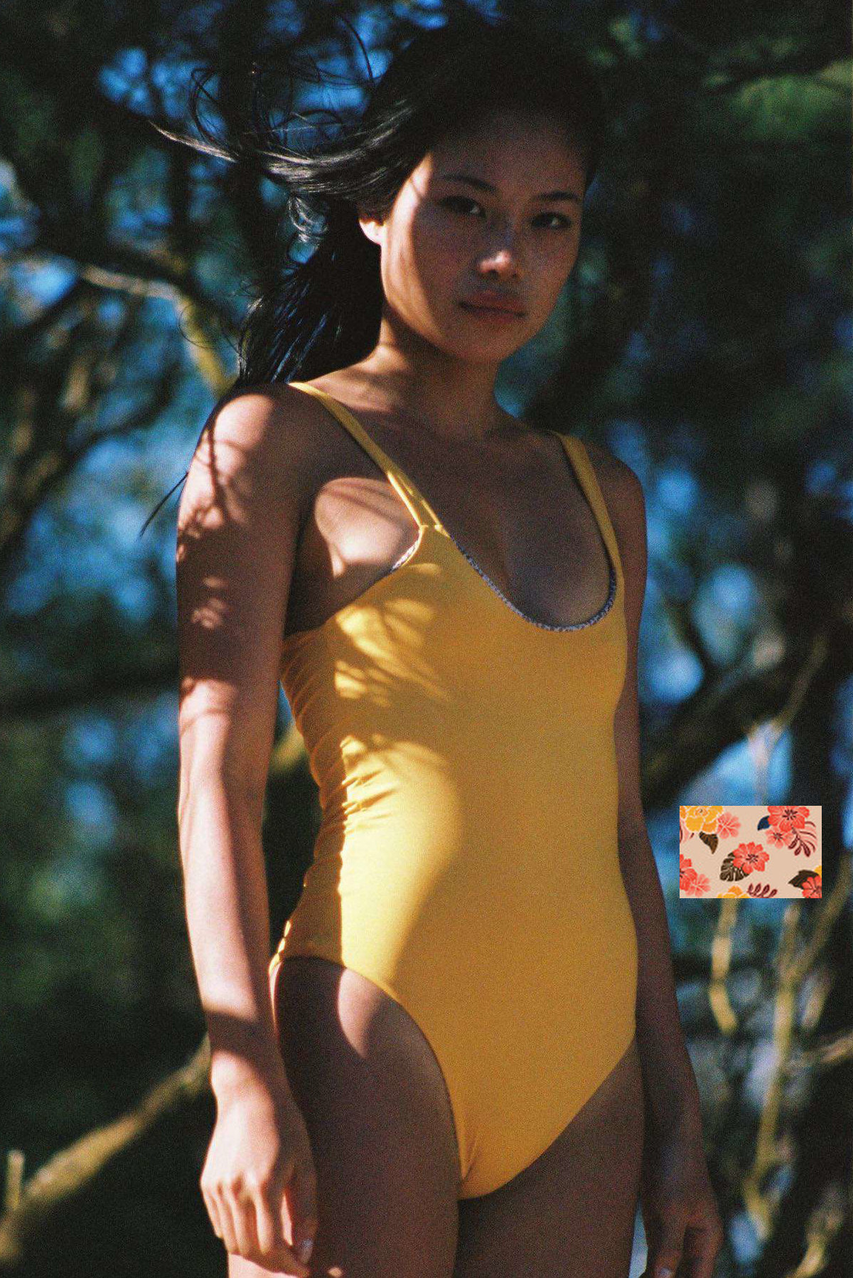 acacia retro paradise one piece