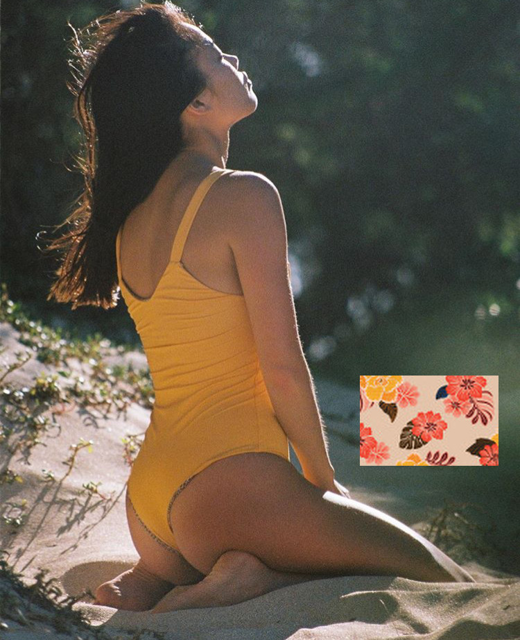 acacia retro paradise one piece